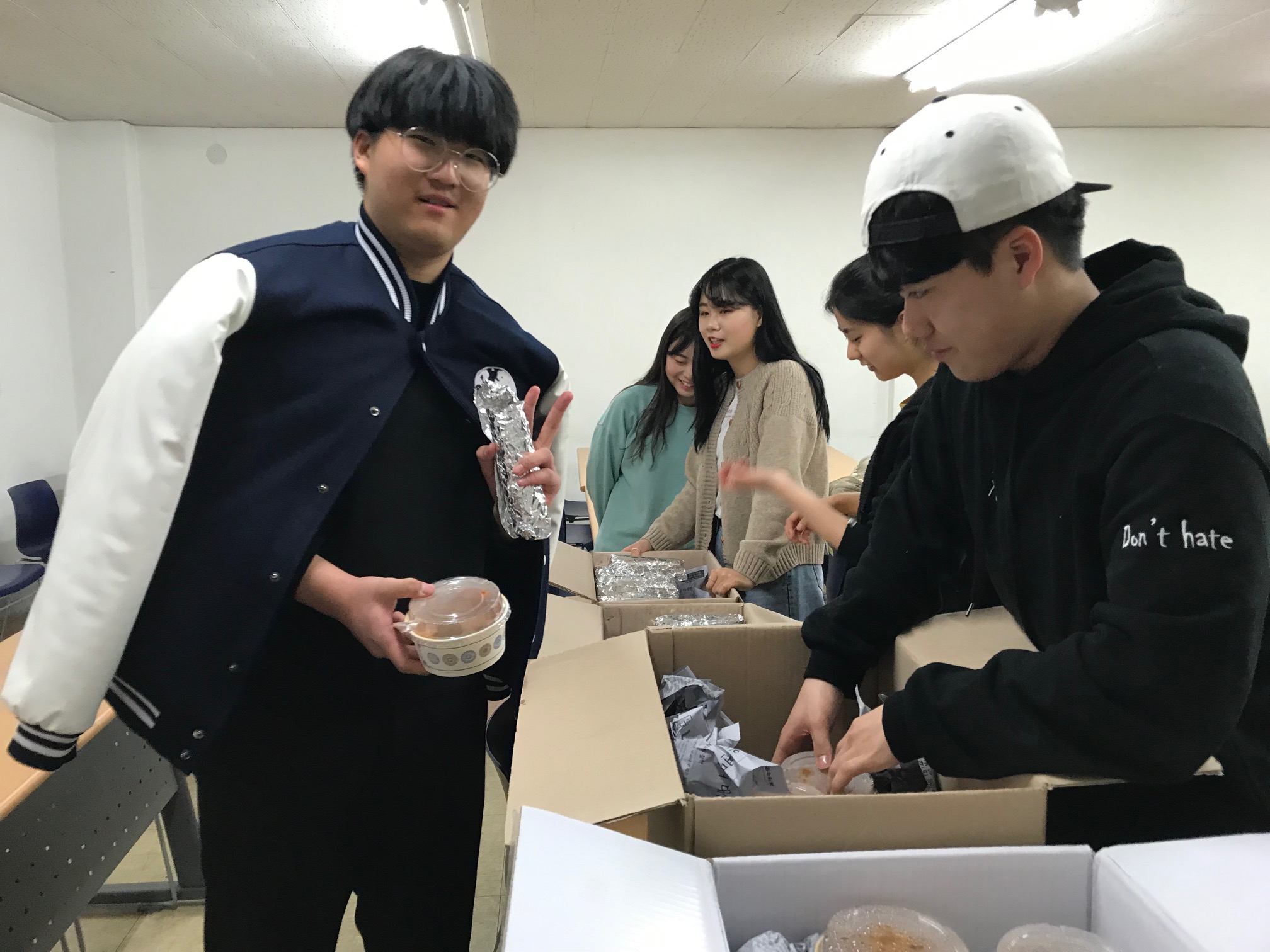 2019 봄학기 중간고사 야식행사