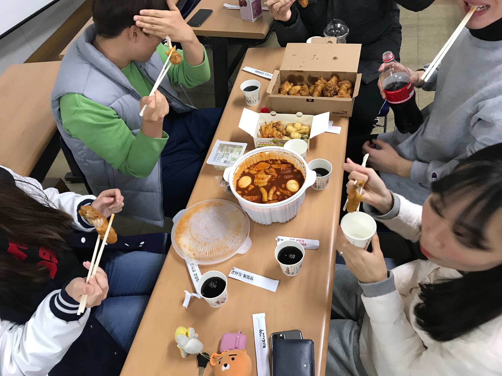 2019 가을학기 기말고사 야식행사